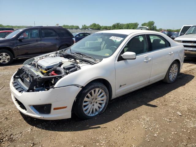 3FADP0L31AR176811 - 2010 FORD FUSION HYBRID WHITE photo 1