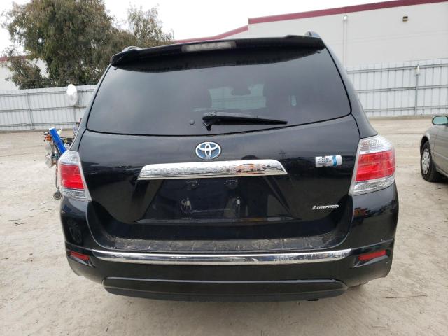 JTEDC3EH4B2001552 - 2011 TOYOTA HIGHLANDER HYBRID LIMITED BLACK photo 6