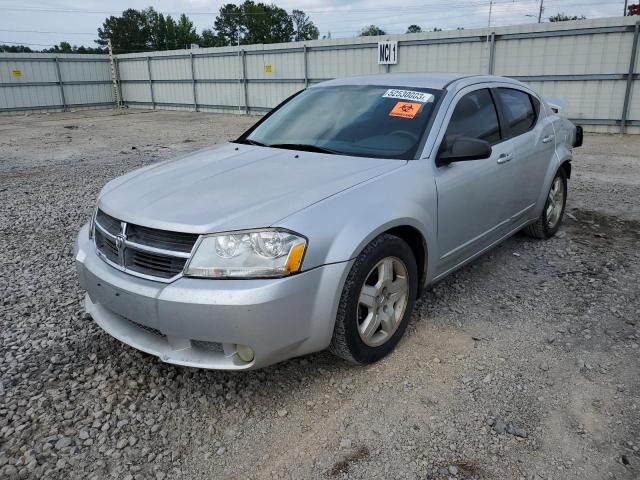 1B3LC56R58N658288 - 2008 DODGE AVENGER SXT SILVER photo 1