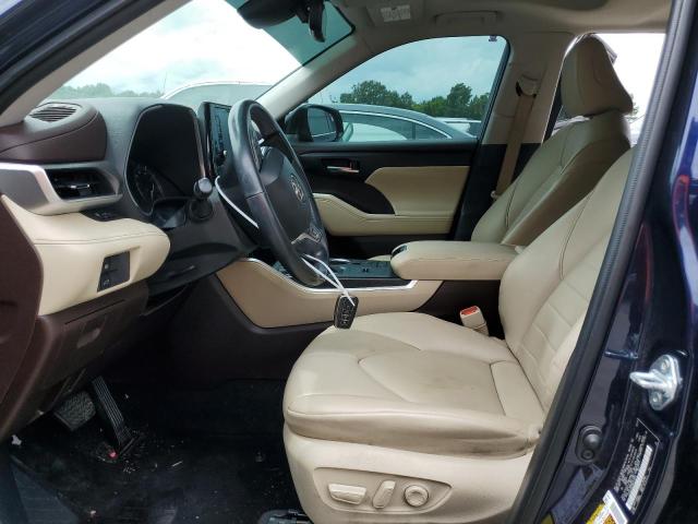 5TDGZRAH3MS521875 - 2021 TOYOTA HIGHLANDER XLE Mavi foto 7