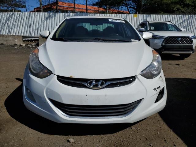 5NPDH4AE0CH100618 - 2012 HYUNDAI ELANTRA GLS WHITE photo 5