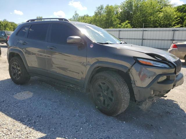 1C4PJMBBXJD569093 - 2018 JEEP CHEROKEE TRAILHAWK CHARCOAL photo 4