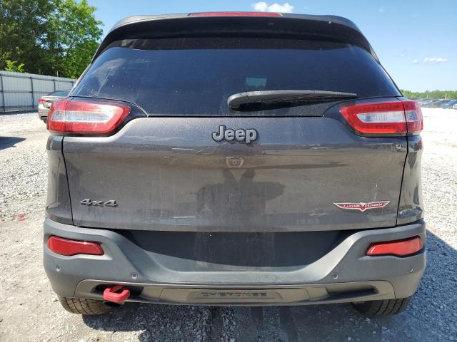 1C4PJMBBXJD569093 - 2018 JEEP CHEROKEE TRAILHAWK CHARCOAL photo 6