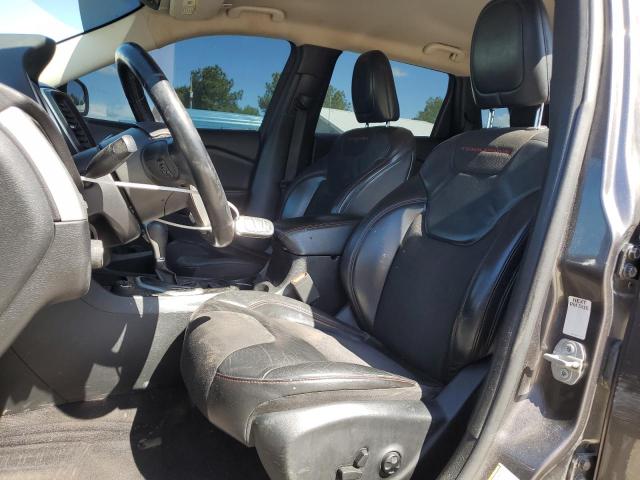 1C4PJMBBXJD569093 - 2018 JEEP CHEROKEE TRAILHAWK CHARCOAL photo 7