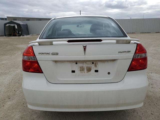 KL2TX55E99B327835 - 2009 PONTIAC G3 WAVE SE WHITE photo 6