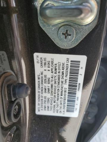 2HGFB2F82EH510612 - 2014 HONDA CIVIC EX BROWN photo 12