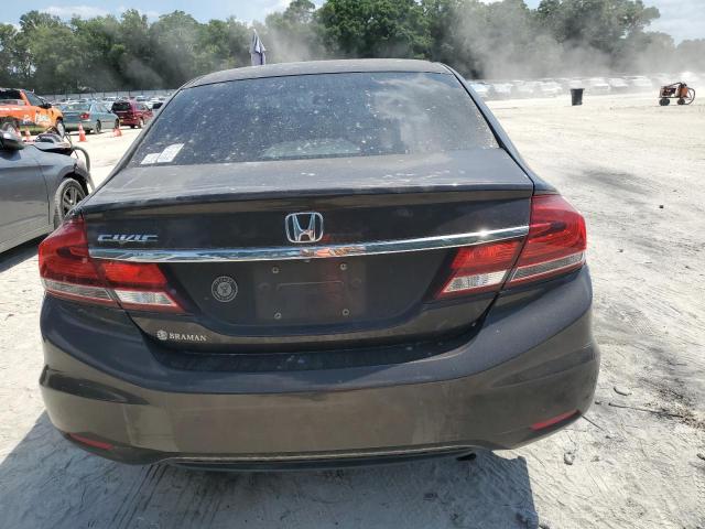 2HGFB2F82EH510612 - 2014 HONDA CIVIC EX BROWN photo 6