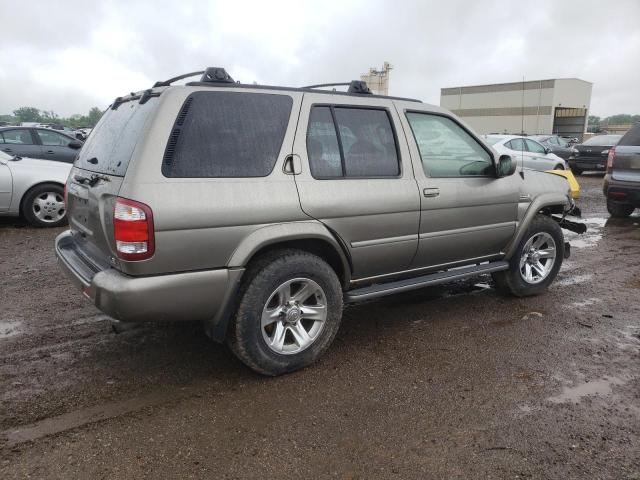 JN8DR09YX4W911802 - 2004 NISSAN PATHFINDER LE TAN photo 3