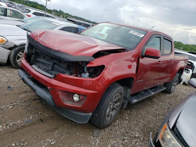 1GCGSCE31F1122074 - 2015 CHEVROLET COLORADO Z71 RED photo 1