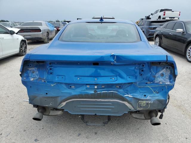 1FA6P8TH0L5179210 - 2020 FORD MUSTANG BLUE photo 6