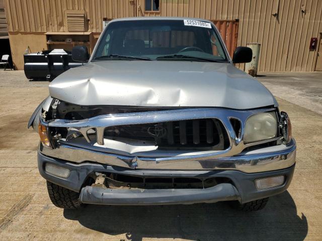 5TESN92N14Z364487 - 2004 TOYOTA TACOMA XTRACAB PRERUNNER ვერცხლისფერი ფოტო 5