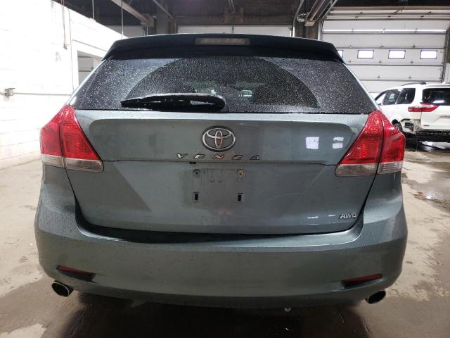 4T3BK3BB0BU057493 - 2011 TOYOTA VENZA GREEN photo 6