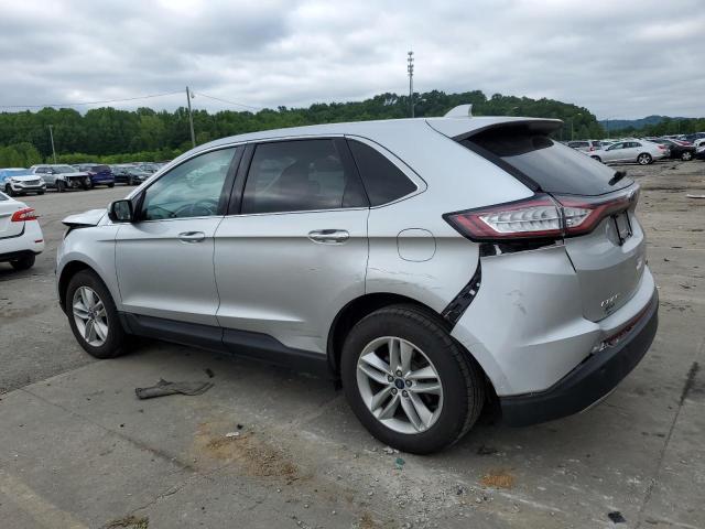 2FMPK4J81GBB44973 - 2016 FORD EDGE SEL SILVER photo 2