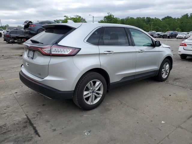 2FMPK4J81GBB44973 - 2016 FORD EDGE SEL SILVER photo 3