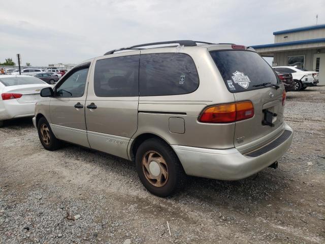 4T3ZF13C8YU194608 - 2000 TOYOTA SIENNA LE BEIGE photo 2