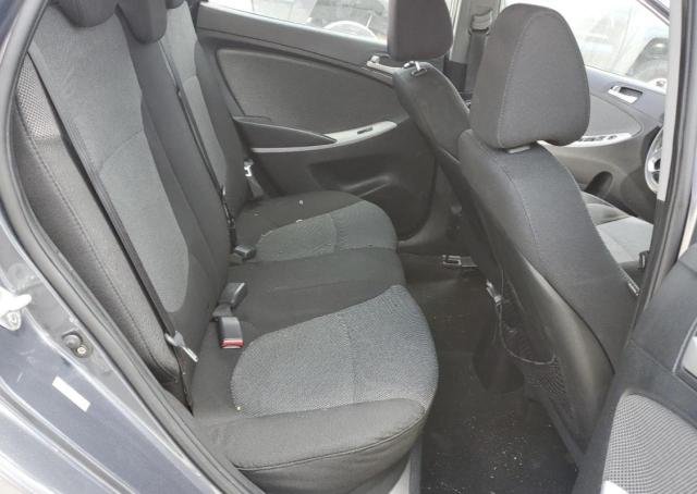 KMHCT5AE0CU012606 - 2012 HYUNDAI ACCENT GLS GRAY photo 10