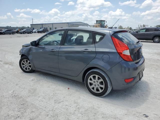 KMHCT5AE0CU012606 - 2012 HYUNDAI ACCENT GLS GRAY photo 2