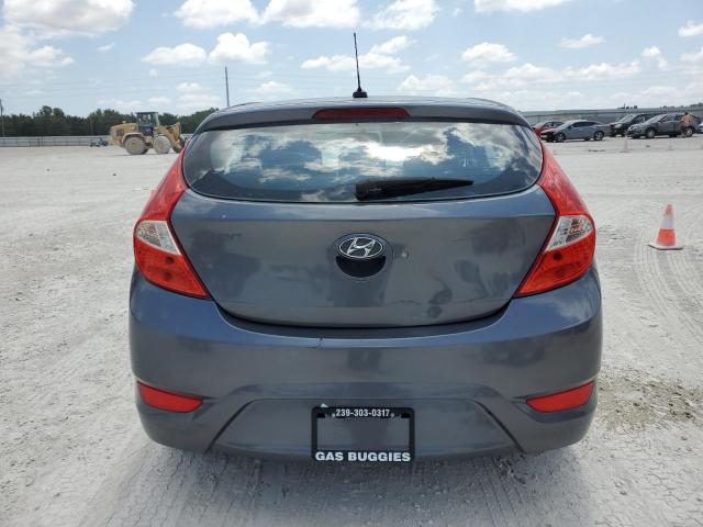 KMHCT5AE0CU012606 - 2012 HYUNDAI ACCENT GLS GRAY photo 6