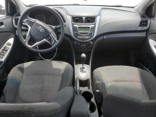 KMHCT5AE0CU012606 - 2012 HYUNDAI ACCENT GLS GRAY photo 8