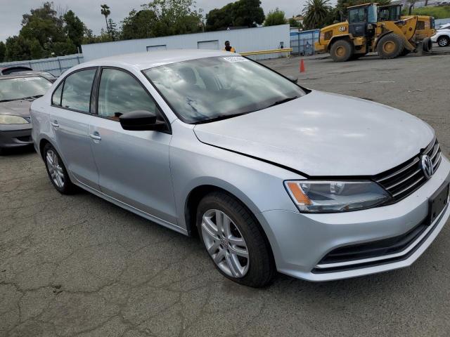 3VW1K7AJ4FM254182 - 2015 VOLKSWAGEN JETTA BASE GRAY photo 4