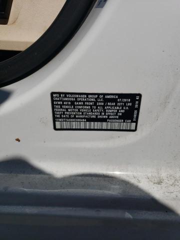 1VWDT7A33HC005484 - 2017 VOLKSWAGEN PASSAT R-LINE თეთრი ფოტო 12