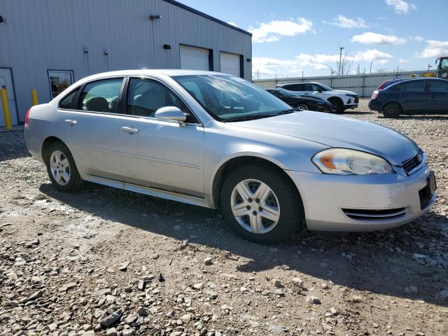 2G1WA5EN0A1244318 - 2010 CHEVROLET IMPALA LS SILVER photo 4