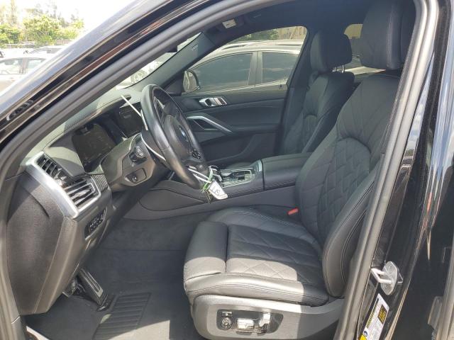 5UXCY8C02P9P48141 - 2023 BMW X6 M50I BLACK photo 7