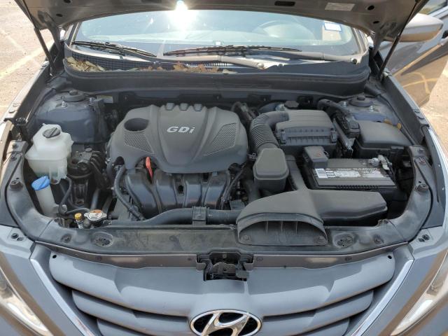 5NPEB4AC2DH594180 - 2013 HYUNDAI SONATA GLS GRAY photo 11