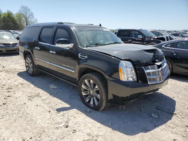 1GYS4KEF6DR372007 - 2013 CADILLAC ESCALADE ESV PLATINUM შავი ფოტო 4