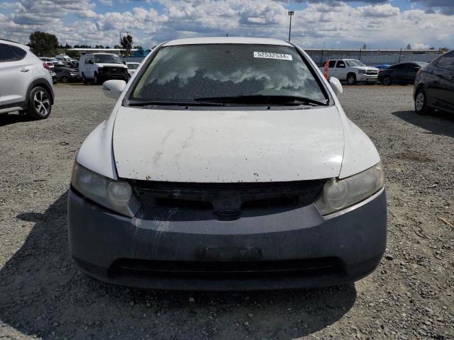 JHMFA36217S028100 - 2007 HONDA CIVIC HYBRID WHITE photo 5