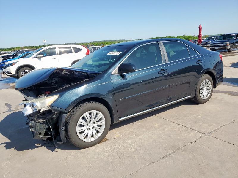 4T4BF1FK4CR272457 - 2012 TOYOTA CAMRY BASE BLACK photo 1