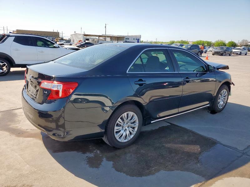 4T4BF1FK4CR272457 - 2012 TOYOTA CAMRY BASE BLACK photo 3