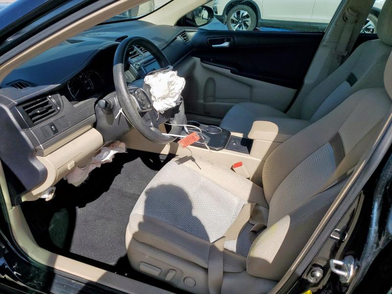 4T4BF1FK4CR272457 - 2012 TOYOTA CAMRY BASE BLACK photo 7