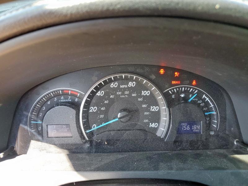 4T4BF1FK4CR272457 - 2012 TOYOTA CAMRY BASE BLACK photo 9