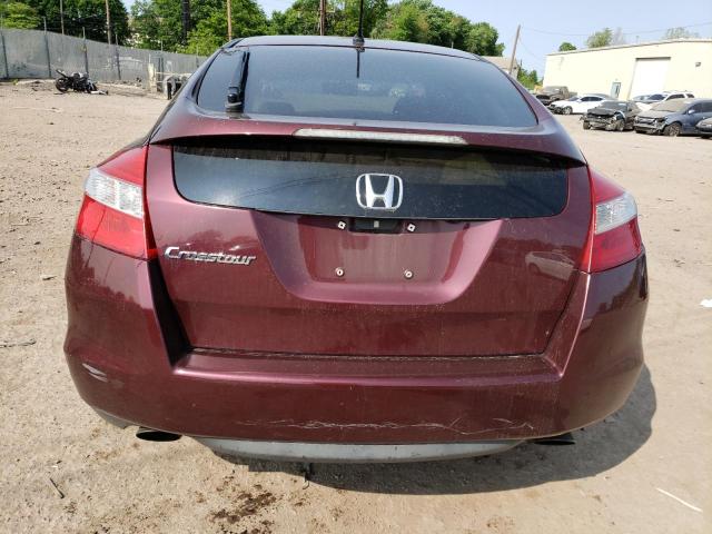 5J6TF3H3XCL005781 - 2012 HONDA CROSSTOUR EX MAROON photo 6