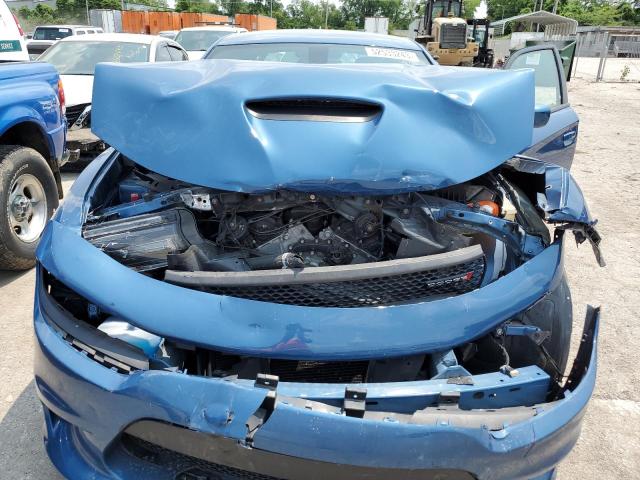 2C3CDXHG8MH535613 - 2021 DODGE CHARGER GT BLUE photo 11