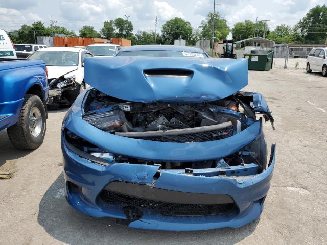 2C3CDXHG8MH535613 - 2021 DODGE CHARGER GT BLUE photo 5