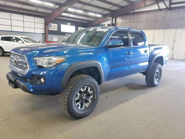 3TMCZ5AN7HM078245 - 2017 TOYOTA TACOMA DOUBLE CAB BLUE photo 1