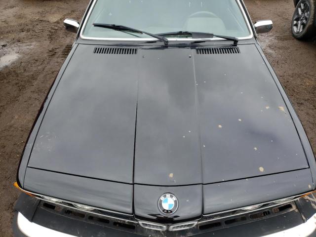 WBAEC7409H0607894 - 1987 BMW 635 CSI BLACK photo 11