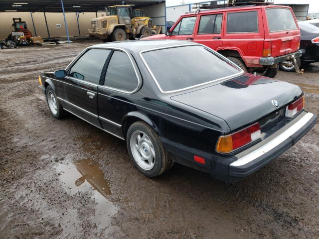 WBAEC7409H0607894 - 1987 BMW 635 CSI BLACK photo 2