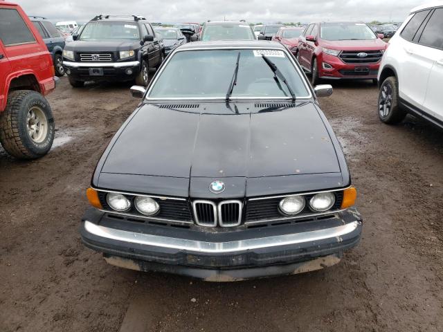WBAEC7409H0607894 - 1987 BMW 635 CSI BLACK photo 5