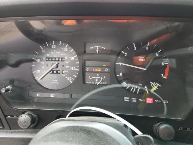 WBAEC7409H0607894 - 1987 BMW 635 CSI BLACK photo 9