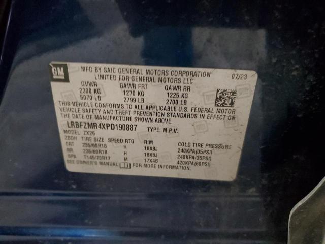 LRBFZMR4XPD190887 - 2023 BUICK ENVISION PREFERRED Mavi foto 12