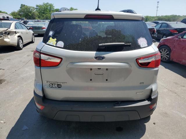 MAJ3P1TE2JC198186 - 2018 FORD ECOSPORT SE Plata foto 6