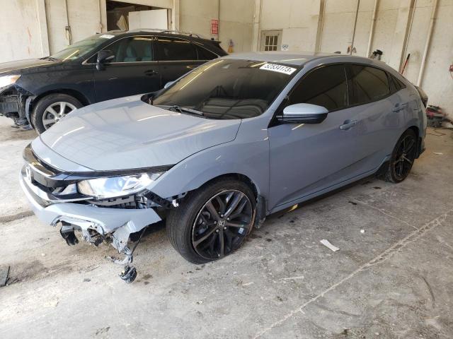 SHHFK7G4XMU210536 - 2021 HONDA CIVIC SPORT 灰色 照片 1