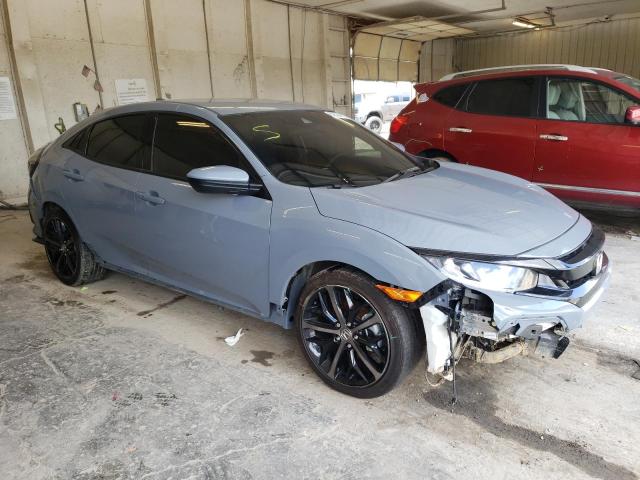 SHHFK7G4XMU210536 - 2021 HONDA CIVIC SPORT 灰色 照片 4