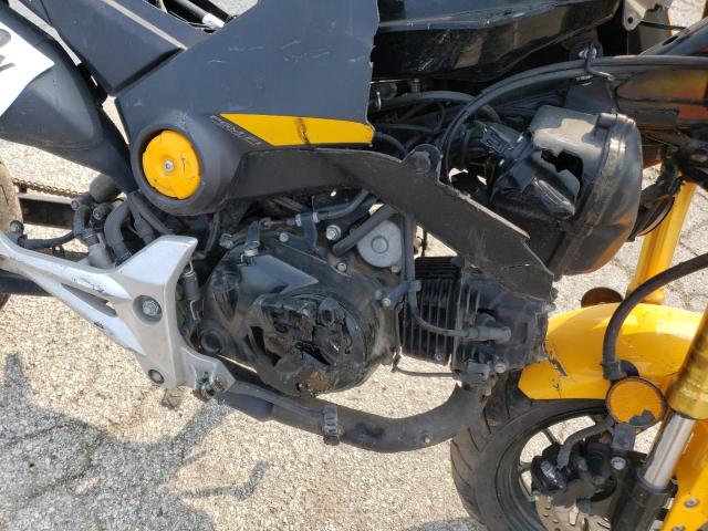 MLHJC6111F5104575 - 2015 HONDA GROM 125 YELLOW photo 7