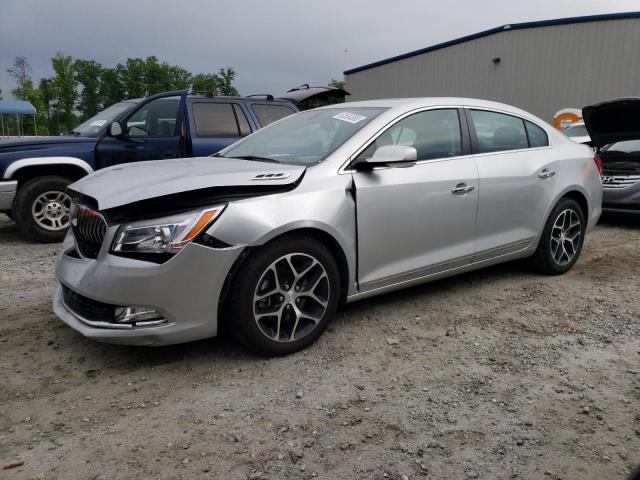 1G4G45G34GF283537 - 2016 BUICK LACROSSE SPORT TOURING SILVER photo 1