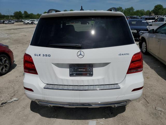 WDCGG8JB6EG239179 - 2014 MERCEDES-BENZ GLK 350 4MATIC WHITE photo 6