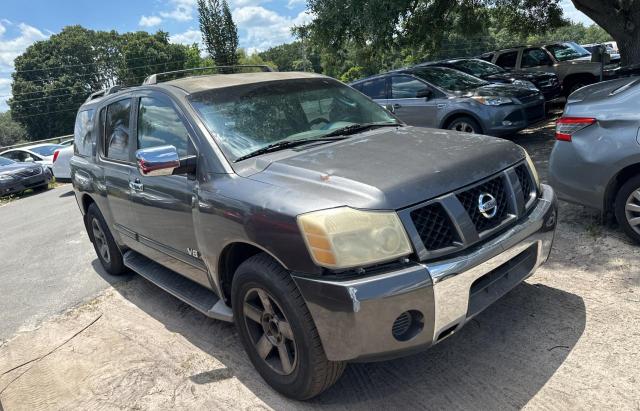 5N1AA08A45N703735 - 2005 NISSAN ARMADA SE GRAY photo 1